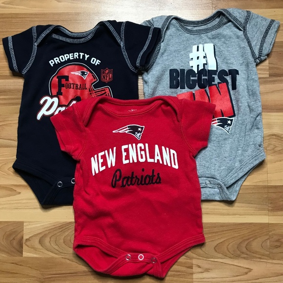 Patriots Onesies 3pcs - Picture 16 of 21